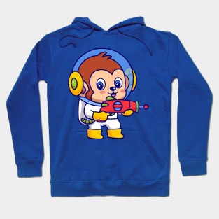 Monkey Galaxy Astronaut Hoodie